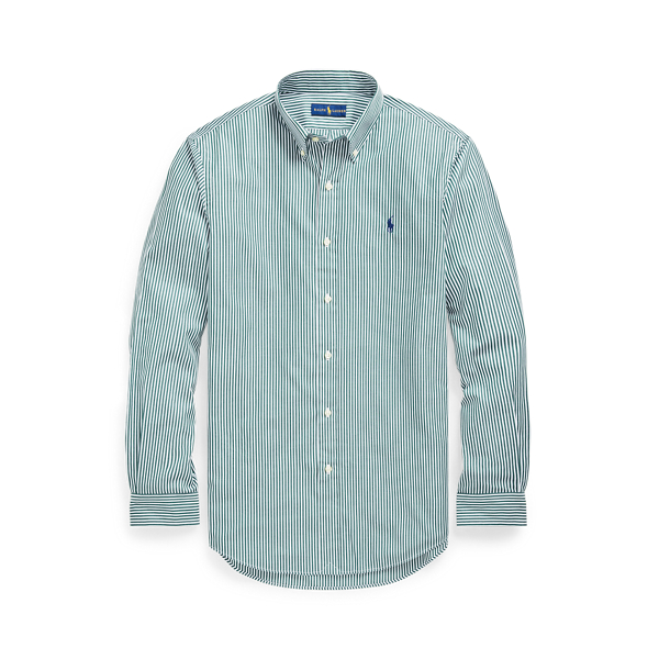 Chemise cintr&eacute;e ray&eacute;e en popeline Polo Ralph Lauren en 1