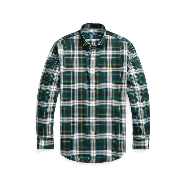 Chemise &eacute;cossaise ajust&eacute;e en serg&eacute; Polo Ralph Lauren en 1