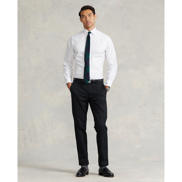 White Custom Fit Oxford Shirt Polo Ralph Lauren 4