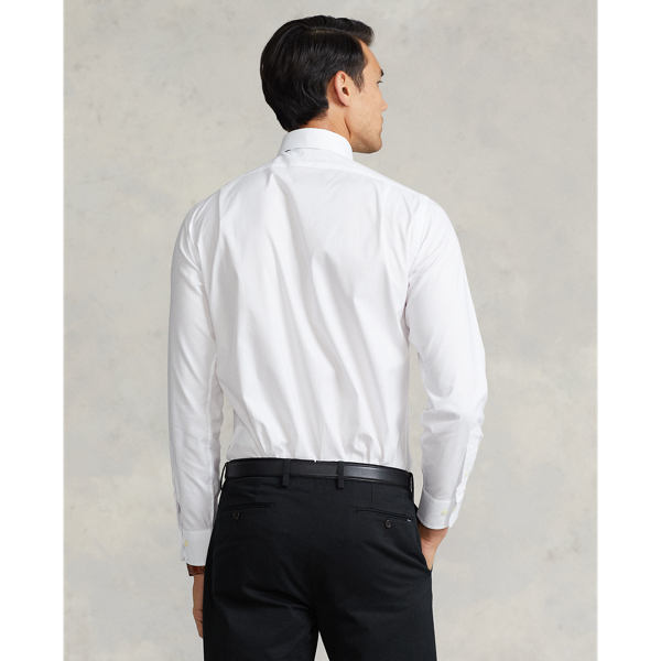 White Custom Fit Oxford Shirt Polo Ralph Lauren 5