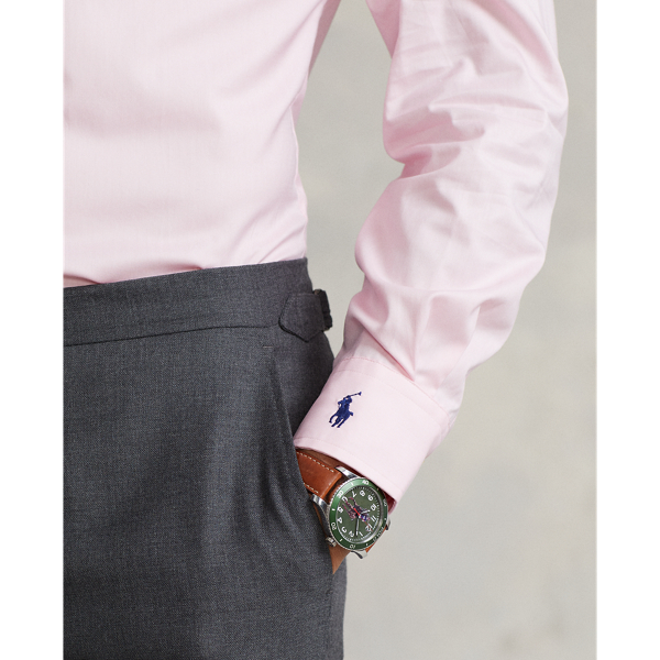 Pink Custom Fit Oxford Shirt Polo Ralph Lauren 6