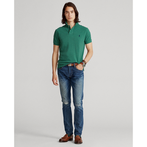 Slim-Fit Polohemd aus Piqué