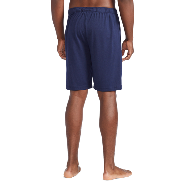 Navy/Andover Heather/Red Cotton-Blend-Jersey Pajama Short Polo Ralph Lauren 3