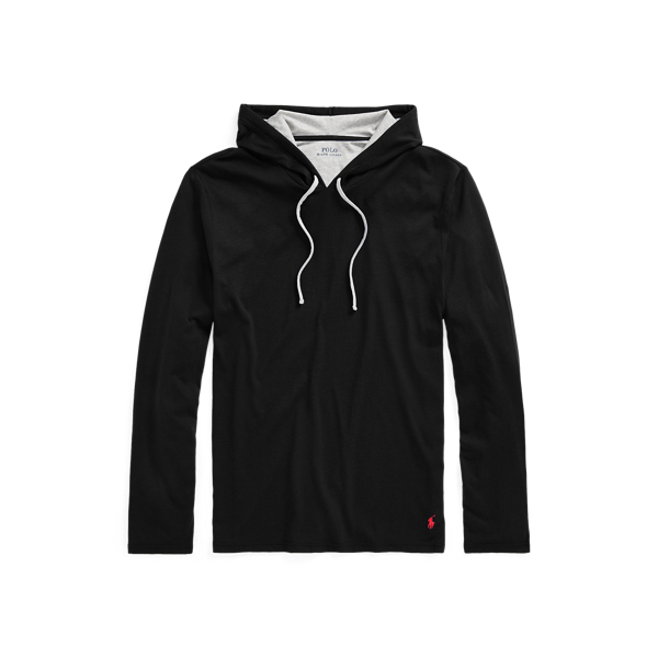 Cotton-Blend-Jersey Sleep Hoodie