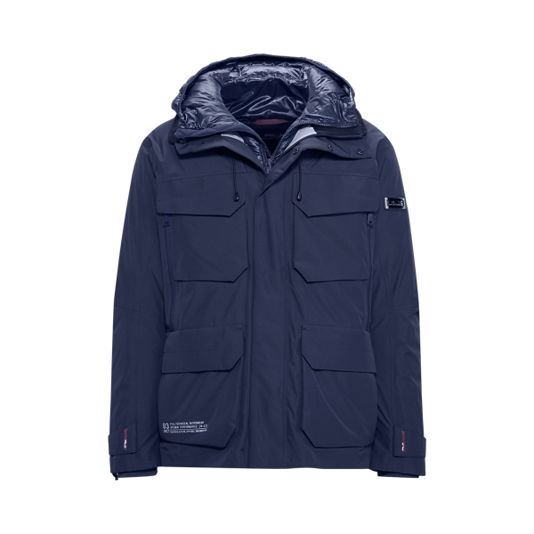 Wasserabweisende 3-in-1-Daunenjacke