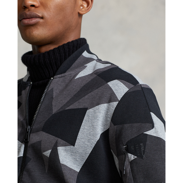 Veste d'athl&eacute;tisme hydrofuge camouflage RLX en Camouflage su&eacute;dois 6