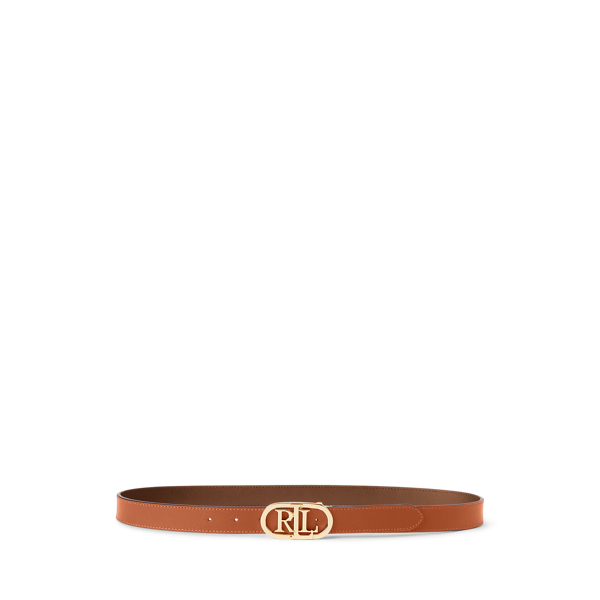 Logo Reversible Leather Belt