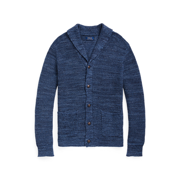 Cardigan sciallato in cotone screziato Polo Ralph Lauren in 1