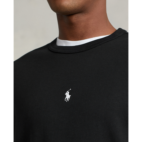 Polo Black Double-Knit Crewneck Sweatshirt Polo Ralph Lauren 6