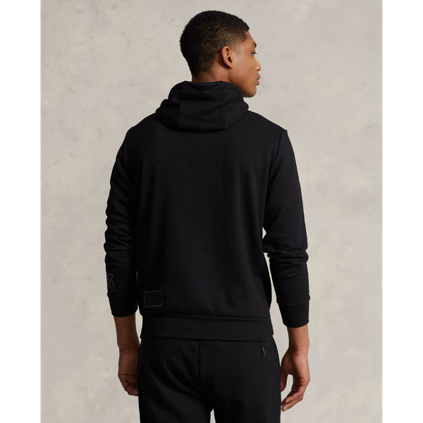 Polo Black Fleece Half-Zip Hoodie RLX 5