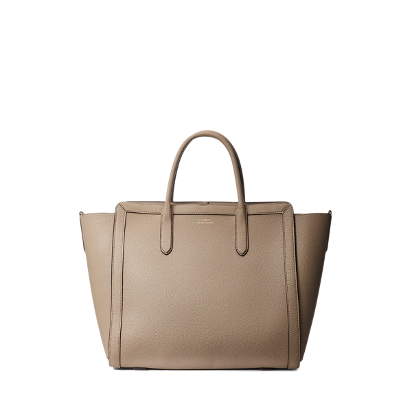 Pebbled Leather Large Tyler Tote