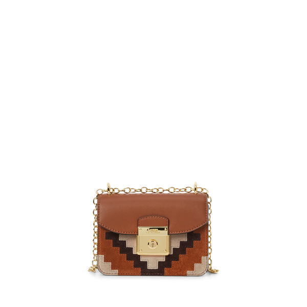 Patchwork Suede Mini Beckett Crossbody Lauren 1