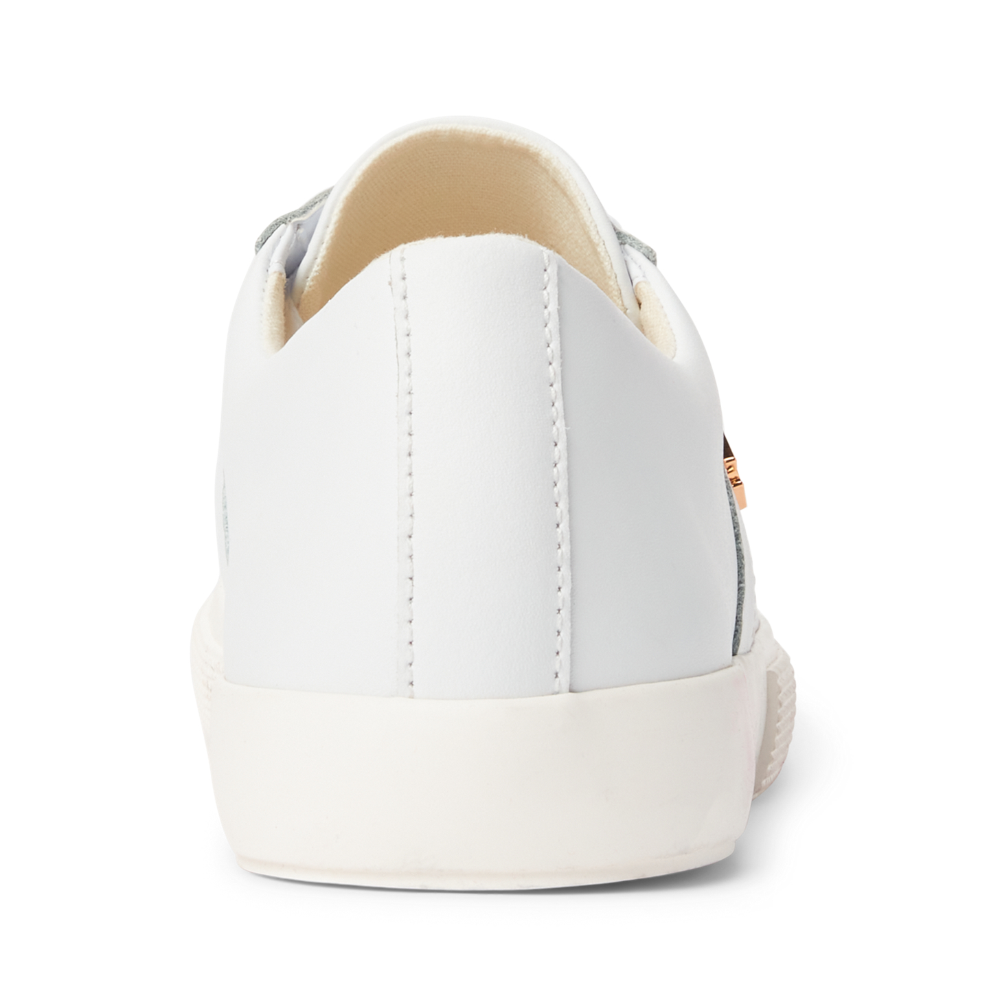Женские кроссовки Lauren Ralph Lauren Janson II Action Leather, цвет: Белый — фото 2