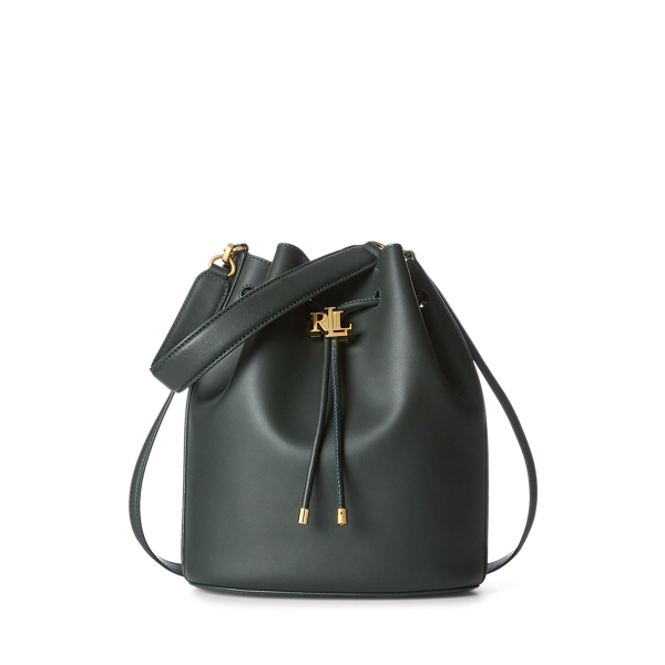 Leather Large Andie Drawstring Bag Lauren 1