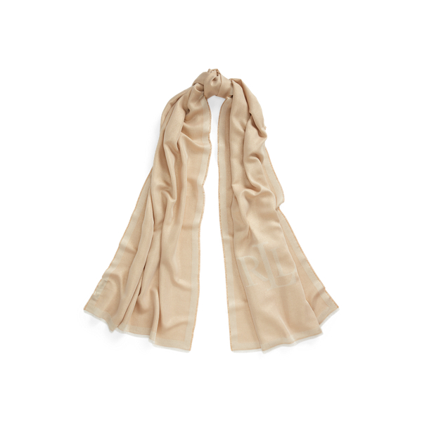 Andy Logo Wrap Scarf Lauren 1