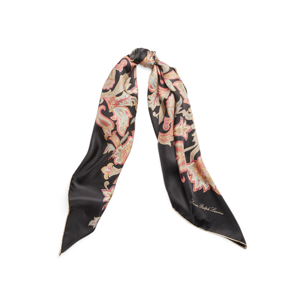 Lola Silk Twill Square Scarf