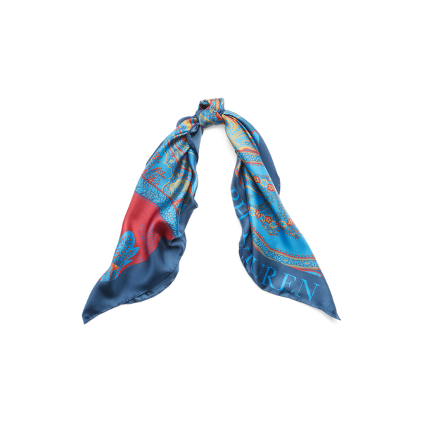 Stella Silk Twill Square Scarf