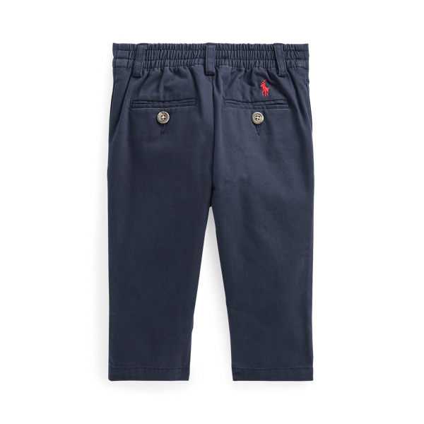 Aviator Navy Stretch Cotton Chino Pant Baby Boy 2