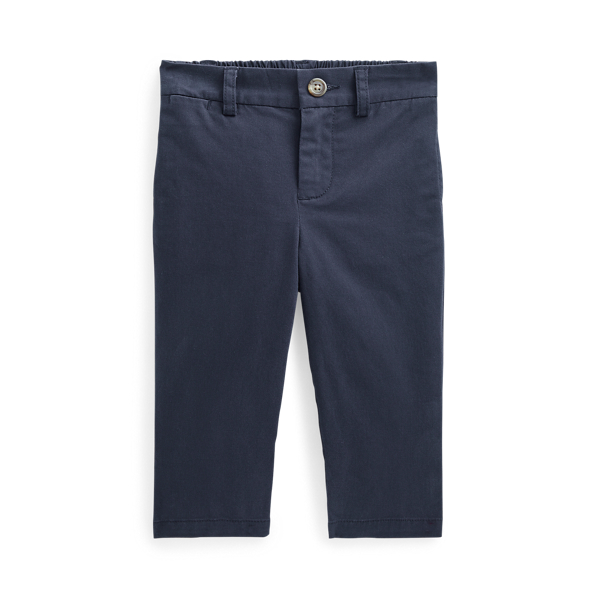 Aviator Navy Stretch Cotton Chino Pant Baby Boy 1