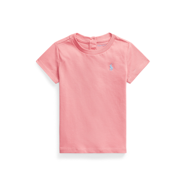 Desert Rose Cotton Jersey Crewneck Tee Baby Girl 1