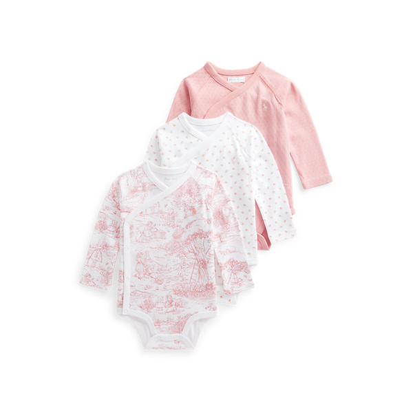 Ensemble body b&eacute;b&eacute; 3 pi&egrave;ces coton Baby Girl en 1