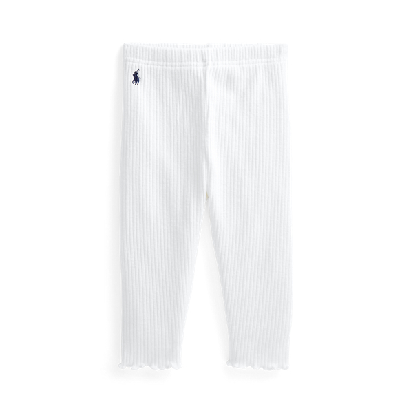 Rib-knit Stretch Legging Baby Girl 1