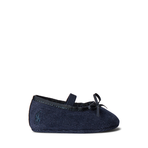 Allie Corduroy Ballet Flat Baby Girl 1