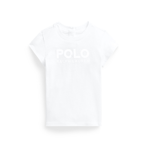 Metallic Logo Cotton Jersey T-Shirt