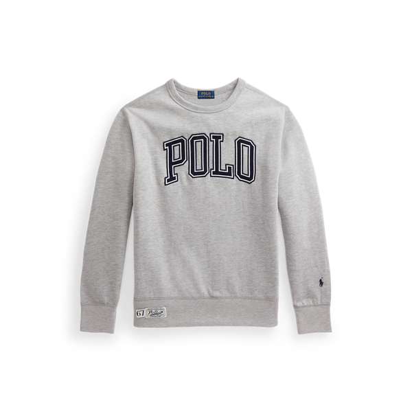 Sweat &agrave; monogramme en molleton BOYS 6-14 YEARS en 1