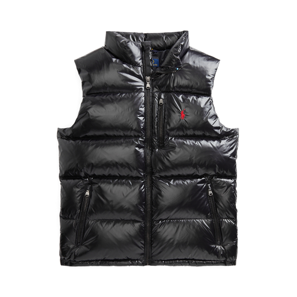 Water-Repellent Glossed Down Gilet Boys 6-14 Years 1