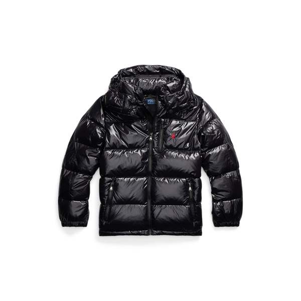 Water-Repellent Glossed Down Jacket