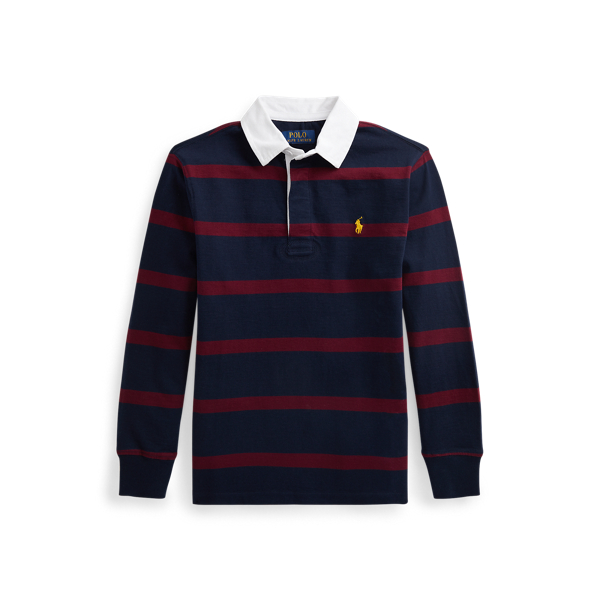 Maglia da rugby in jersey a righe