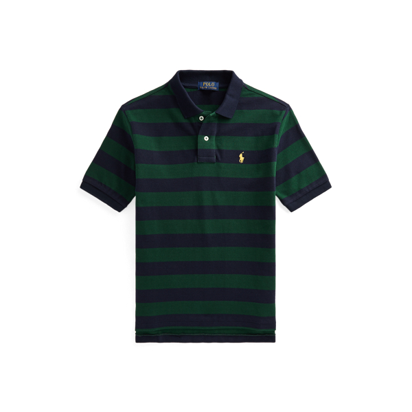 Cotton Mesh Polo Shirt Boys 6-14 Years 1
