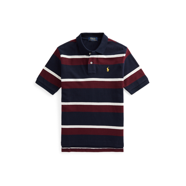 Cotton Mesh Polo Shirt