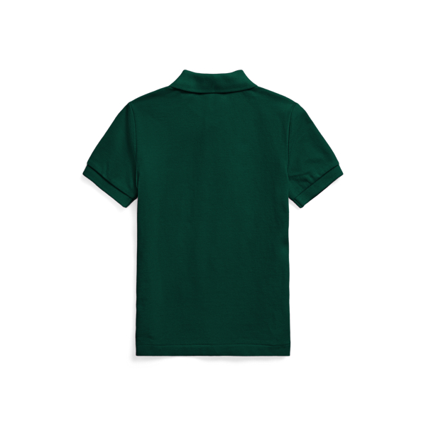 College Green Cotton Mesh Polo Shirt BOYS 1.5-6 YEARS 2