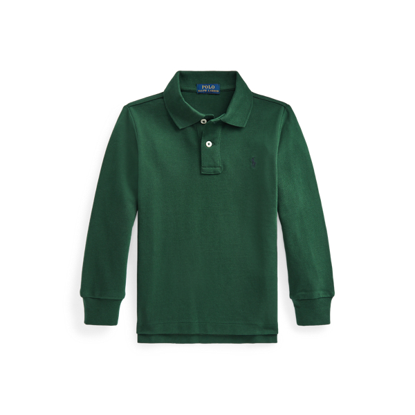 Langarm-Polohemd aus Baumwollpiqu&eacute; Boys 1.5-6 Years in 1