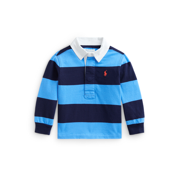 Maglia da rugby in jersey a righe Baby Boy in 1