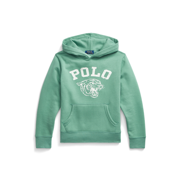 Polo Tiger Fleece Hoodie Boys 6-14 Years 1