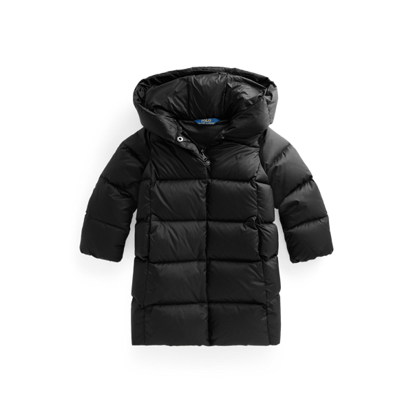 Waterafstotende omkeerbare lange jas Girls 1.5-6.5 Years in 1