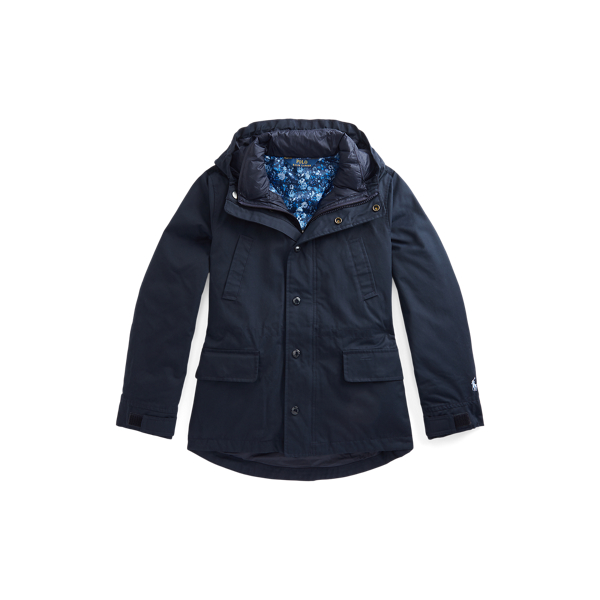 Water-Resistant 3-in-1 Coat Girls 7-14 Years 1