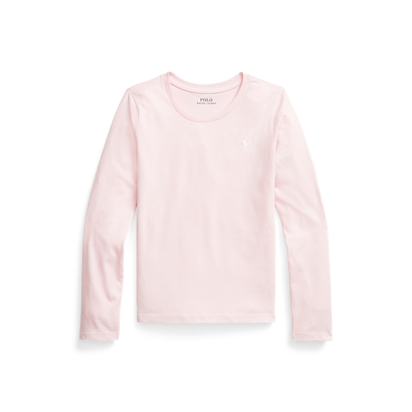 Ralph lauren pink long sleeve shirt online