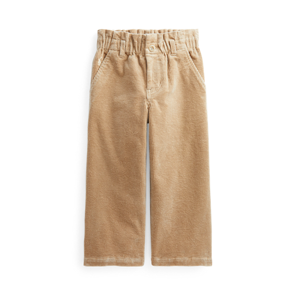 Pantalon jambe large en velours stretch Girls 1.5-6.5 Years en 1
