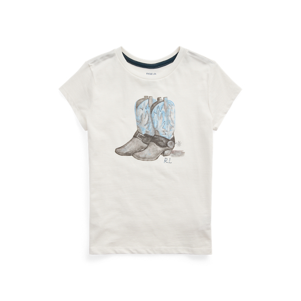 Cotton Jersey Graphic Tee Girls 7-14 Years 1