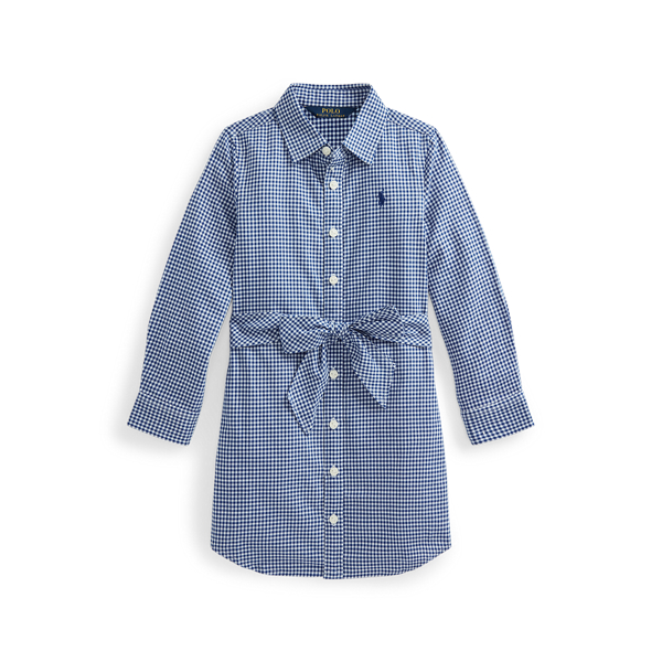 Chemisier a quadri in twill di cotone Girls 1.5-6.5 Years in 1