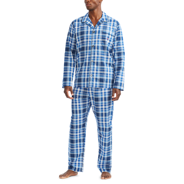 Plaid Pajama Shirt Ralph Lauren