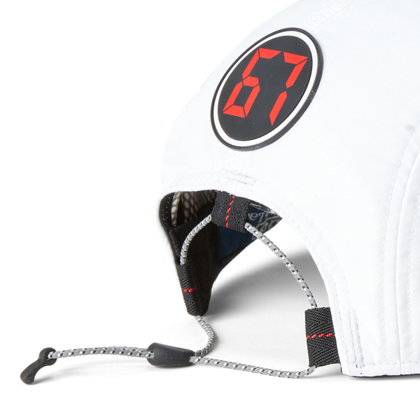 Ceramic White Polo Racing Five-Panel Cap Polo Ralph Lauren 3
