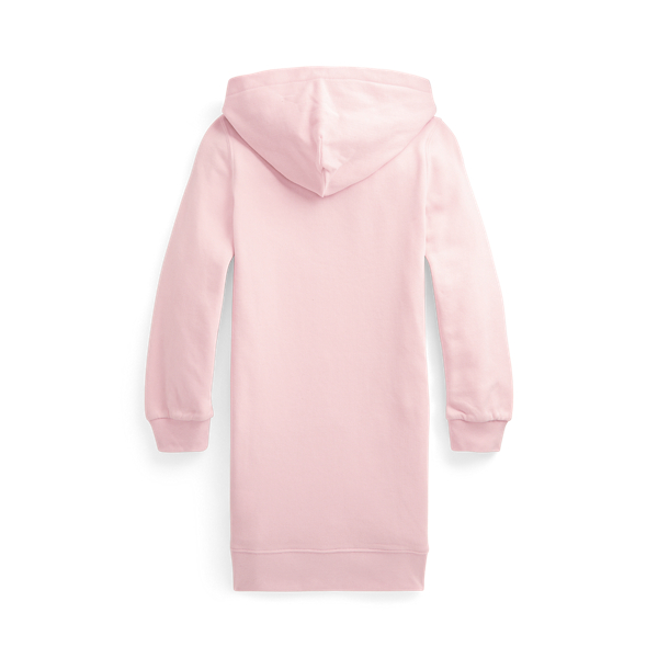 Robe &agrave; capuche Big Pony en molleton Girls 7-14 Years en Hint Of Pink 2