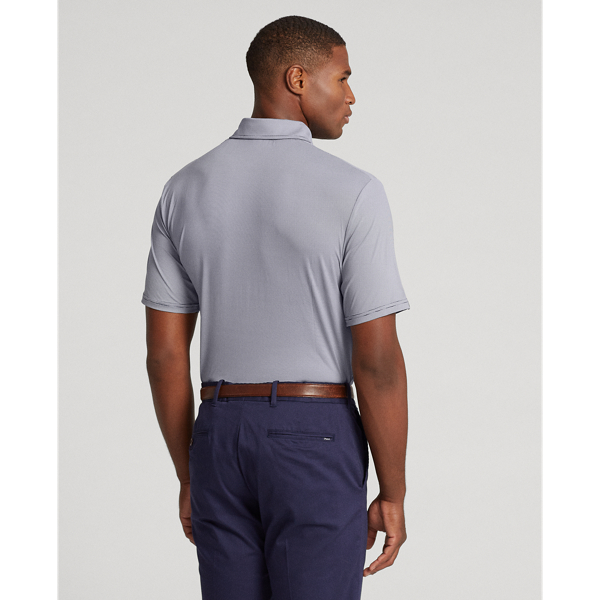 Refined Navy/White Classic Fit Performance Polo Shirt RLX 5