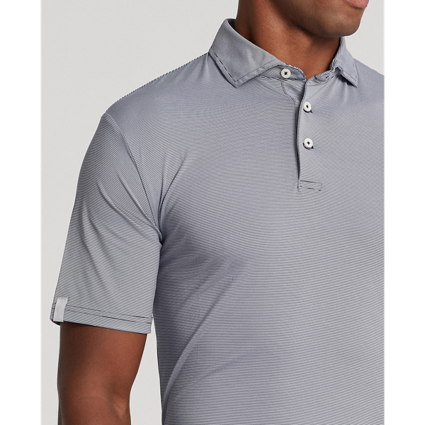 Refined Navy/White Classic Fit Performance Polo Shirt RLX 6