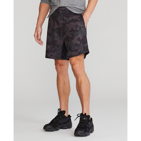 Polo Black Camo 18.4 cm Compression-Lined Short RLX Golf 4